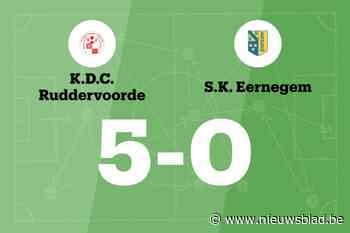 Wedstrijd tussen Daring Ruddervoorde B en SK Eernegem B eindigt in forfaitscore