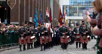How Newcastle honoured Remembrance Sunday as hundreds gather to pay respect