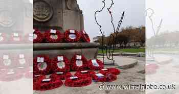 Remembrance services take place on Wirral