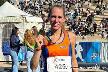 Hoeseltse Leentje Hellemans wordt vijfde in marathon van Athene