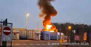 Council issue warning after fire causes 'irreparable damage' to Gateshead skip on Bonfire Night