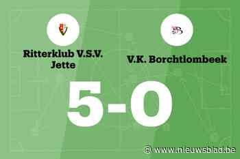 Oulad Said scoort drie keer, Ritterklub Jette B verslaat Borchtlombeek B