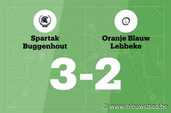 Lastige wedstrijd eindigt in winst voor Spartak Buggenhout tegen OB Lebbeke B