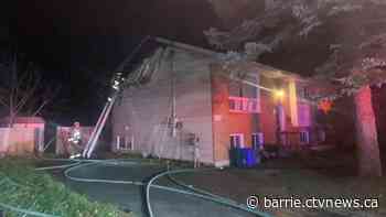 Occupants escape after porch fire