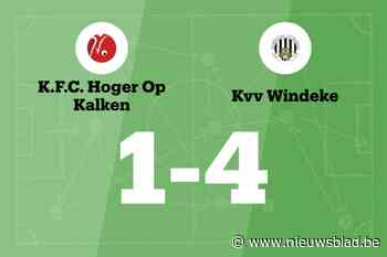 KVV Windeke zet ongeslagen reeks voort tegen HO Kalken B