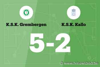 KSK Grembergen zet ongeslagen reeks voort