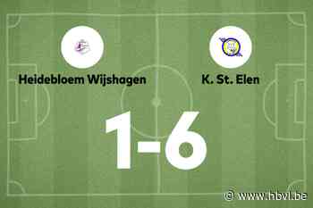 El Kasmioui leidt St. Elen B naar overwinning tegen Wijshagen
