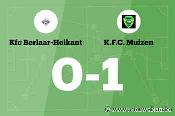 Hendrickx bezorgt Muizen zege tegen Berlaar-Heikant B