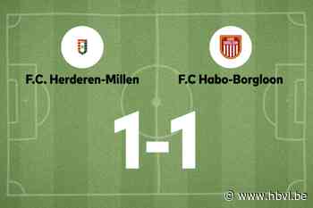 Ernest redt punt voor Herderen-Millen tegen Habo-Borgloon B