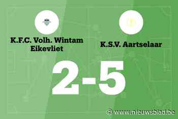 Aartselaar wint spektakelwedstrijd van Wintam