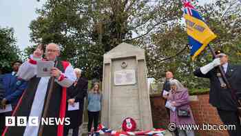 At-risk war memorial is saved by devoted resident