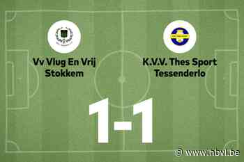Stokkem en THES Sport B eindigt op 1-1