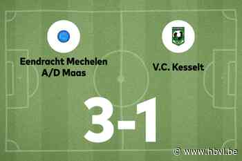 E. Mechelen a/d Maas B maakt met overwinning einde aan zegereeks Kesselt