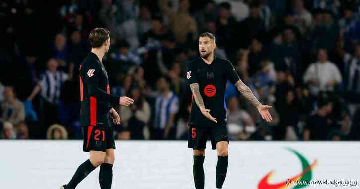 Barcelona moet zonder Frenkie de Jong op zoek naar een comeback