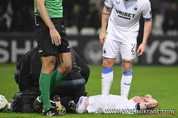 Kopzorgen voor Club: niet alleen drie punten verloren tegen Beerschot, maar ook verdediger uitgevallen met ernstige blessure