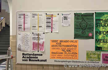 Oproep deelname Geert Bekaert-prijs