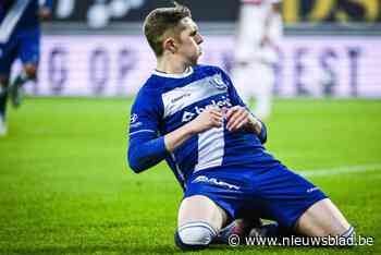 Max Dean is in de wolken met zijn twee treffers voor AA Gent: “Winnen is het belangrijkste, maar ik leef voor goals”
