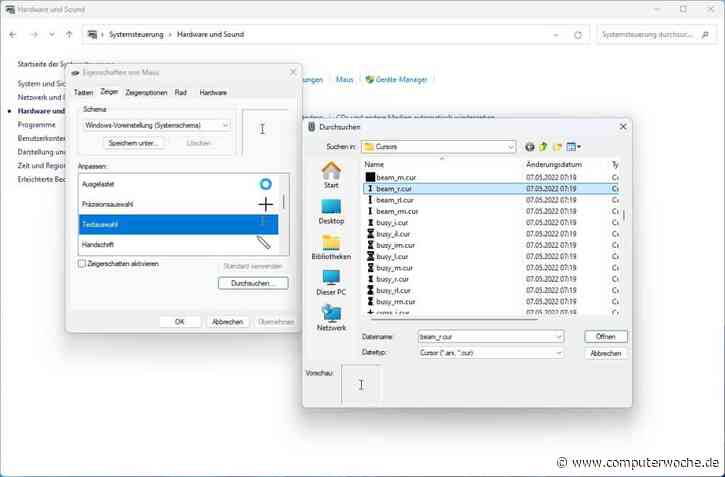 Windows 11 24H2: Verschwundenen Mauszeiger zurückholen