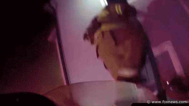 Firefighter pulls toddler from burning apartment building in dramatic early morning rescue: video