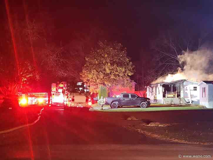 Northwest Allen County fire sends 1 the hospital