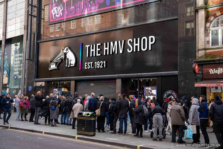 HMV expands book offer with dedicated floor at Oxford Street flagship