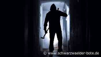 Vorfall in Haiterbach: Unbekannter brechen in Haus ein