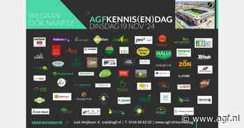 Laatste week om je aan te melden voor AGF-Kennis(sen)dag