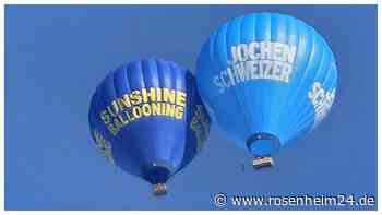 Heißluftballone aneinander geklebt? Was hinter dem spektakulären Flugmanöver über Rosenheim steckt