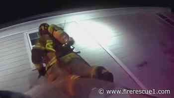 Watch: Texas firefighters rescue toddler in apartment fire