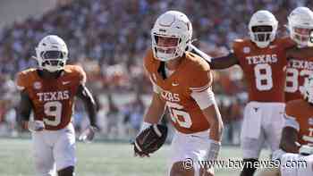 AP Top 25: Texas bumped to No. 3 as Big Ten grabs 4 of top 5 spots