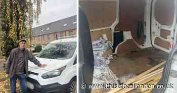 Older people's charity 'absolutely gutted' after van broken into and tools stolen