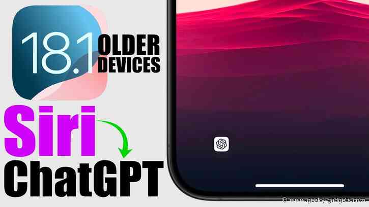 iOS 18.1: Replacing Siri with ChatGPT on Non-Apple Intelligence Devices