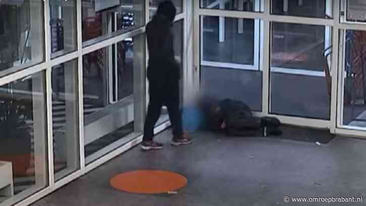 Man die stoeptegel op hoofd slapende man gooide vluchtte via Breda