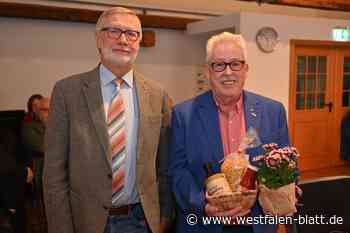 Stadtrat Willebadessen verabschiedet Paul Arens (SPD)