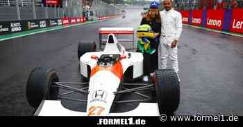 Hamiltons emotionale Fahrt im Senna-McLaren: "Brauchen wieder H-Schaltung"