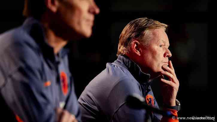 Koeman wil na echec tegen Duitsland antwoord zien van Oranje