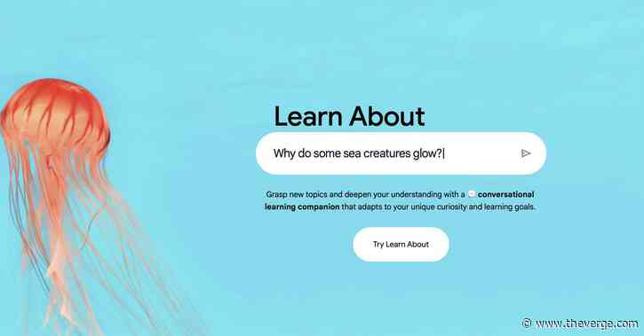 Google’s AI ‘learning companion’ takes chatbot answers a step further