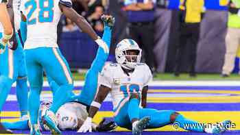Dolphins melden sich zurück: Tyreek Hill beendet gruselige Serie