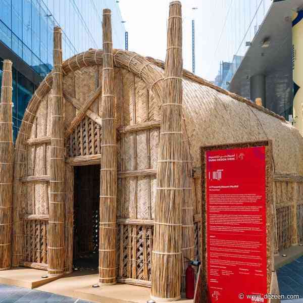 Five Dubai Design Week pavilions translating Arab vernacular through sustainable materials