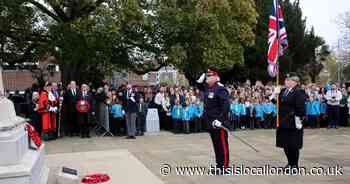 PHOTOS: Hundreds gather at Remembrance services to honour those who have served