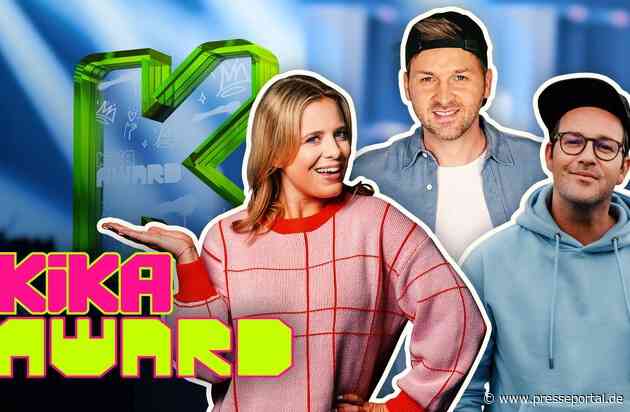 "KiKA Award" 2024: Kinder und Jugendliche wählen ihre Stars / Große Award-Show am 15. November 2024 live aus Köln