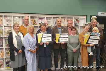 Bibliotheek Duffel haalt 1.751 euro op met boekenverkoop voor het goede doel