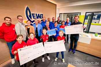 XXL-Spende von 24.000 Euro für den heimischen Sportlernachwuchs