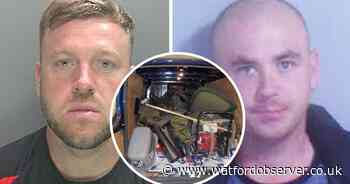 Pictures show Hemel people smugglers and rubbish-filled van they used