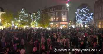 Hull Christmas lights switch-on: Mikey Lewis, fireworks, and festive fun in Queen Victoria Square
