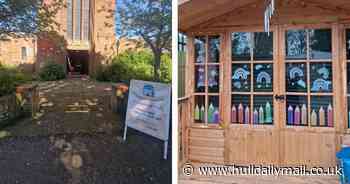 New ‘sensory shed’ created for a Hull community – and it’s not just kids who plan to make use of it