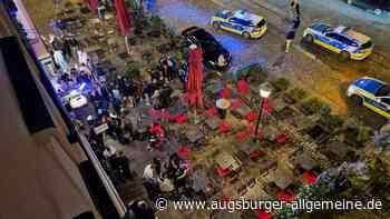 Einsatzort Maxstraße: So ist die Lage auf Augsburgs Partymeile