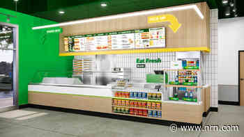Subway offers glimpse of new restaurant design