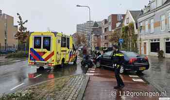 Ongeval op de Paterswoldseweg/ Kleine Badstraat, 1 gewonde