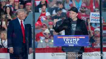 Elon Musk als Berater und Fox-Moderator Pete Hegseth als Verteidigungsminister nominiert